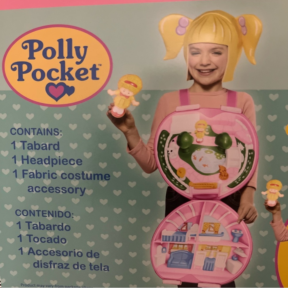 Polly Pocket Halloween costume girls kids one size